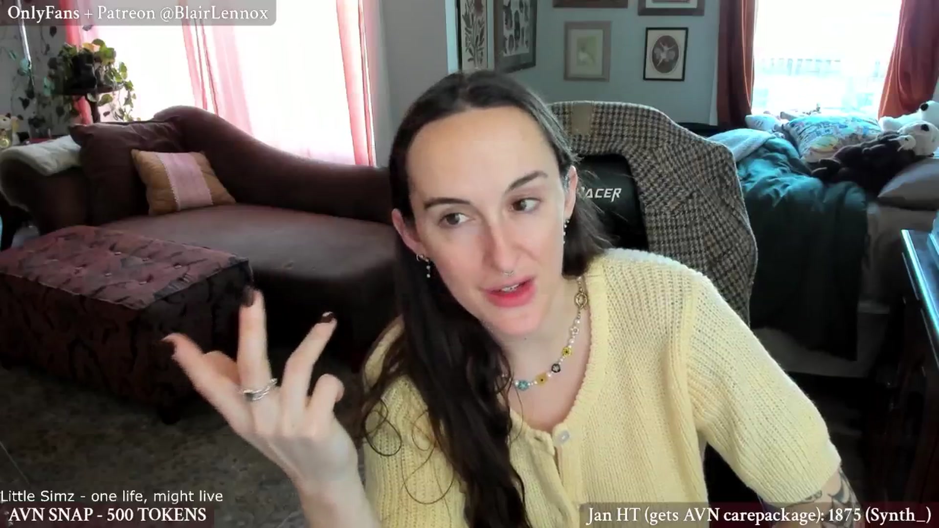 Gallery image thumbnail from BlairLennox's myfreecams stream on, 01/07/2025, 21:45 image 9 of 20