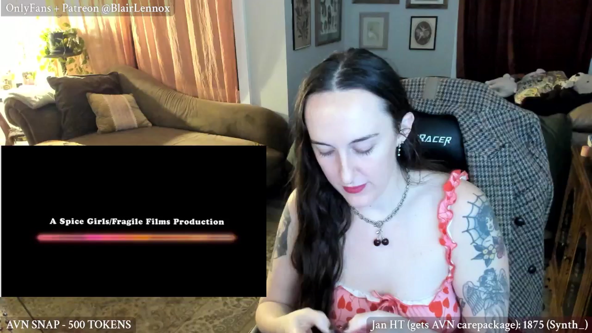 Gallery image thumbnail from BlairLennox's myfreecams stream on, 01/09/2025, 02:39 image 4 of 20