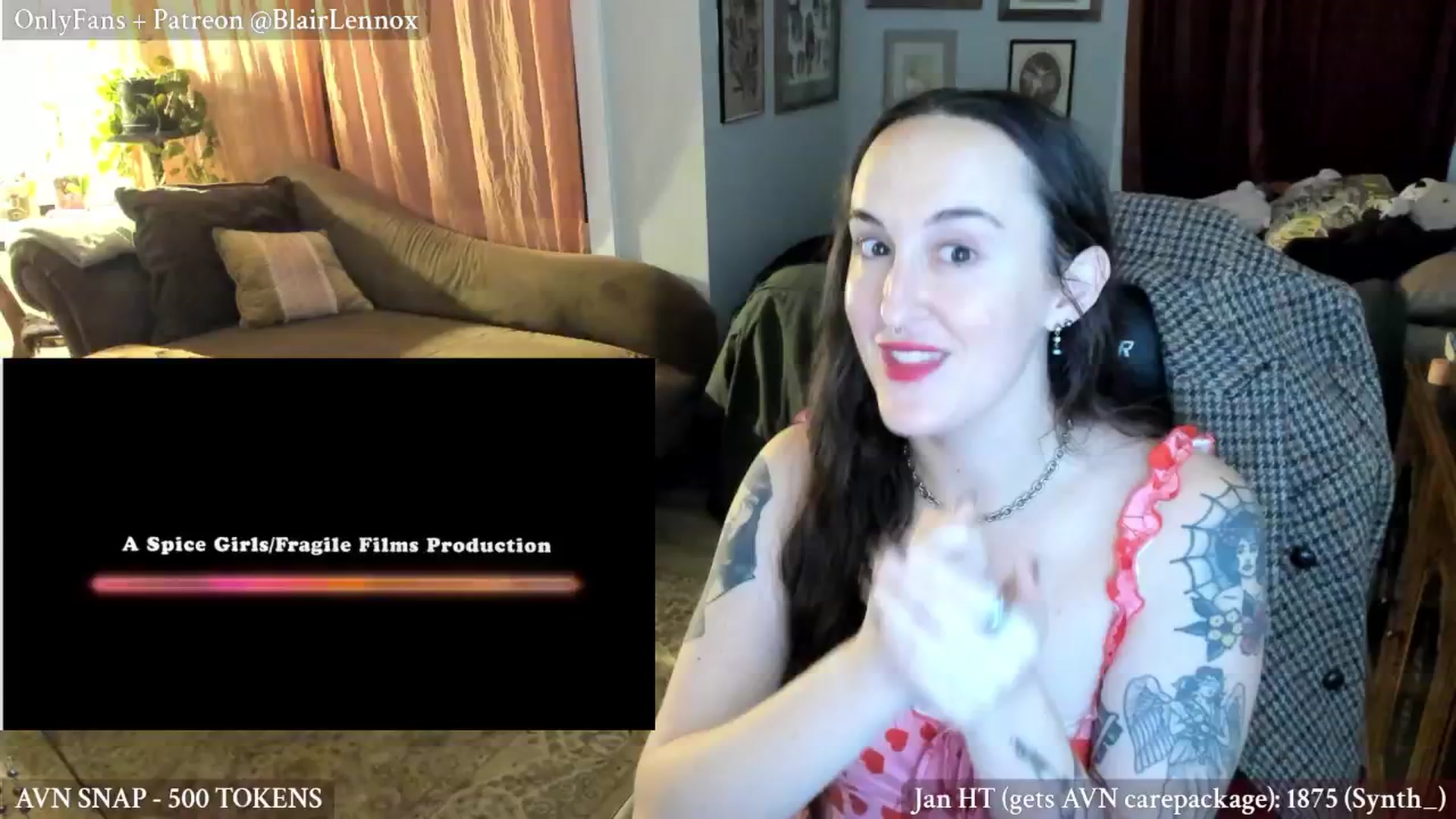 Gallery image thumbnail from BlairLennox's myfreecams stream on, 01/09/2025, 02:39 image 7 of 20