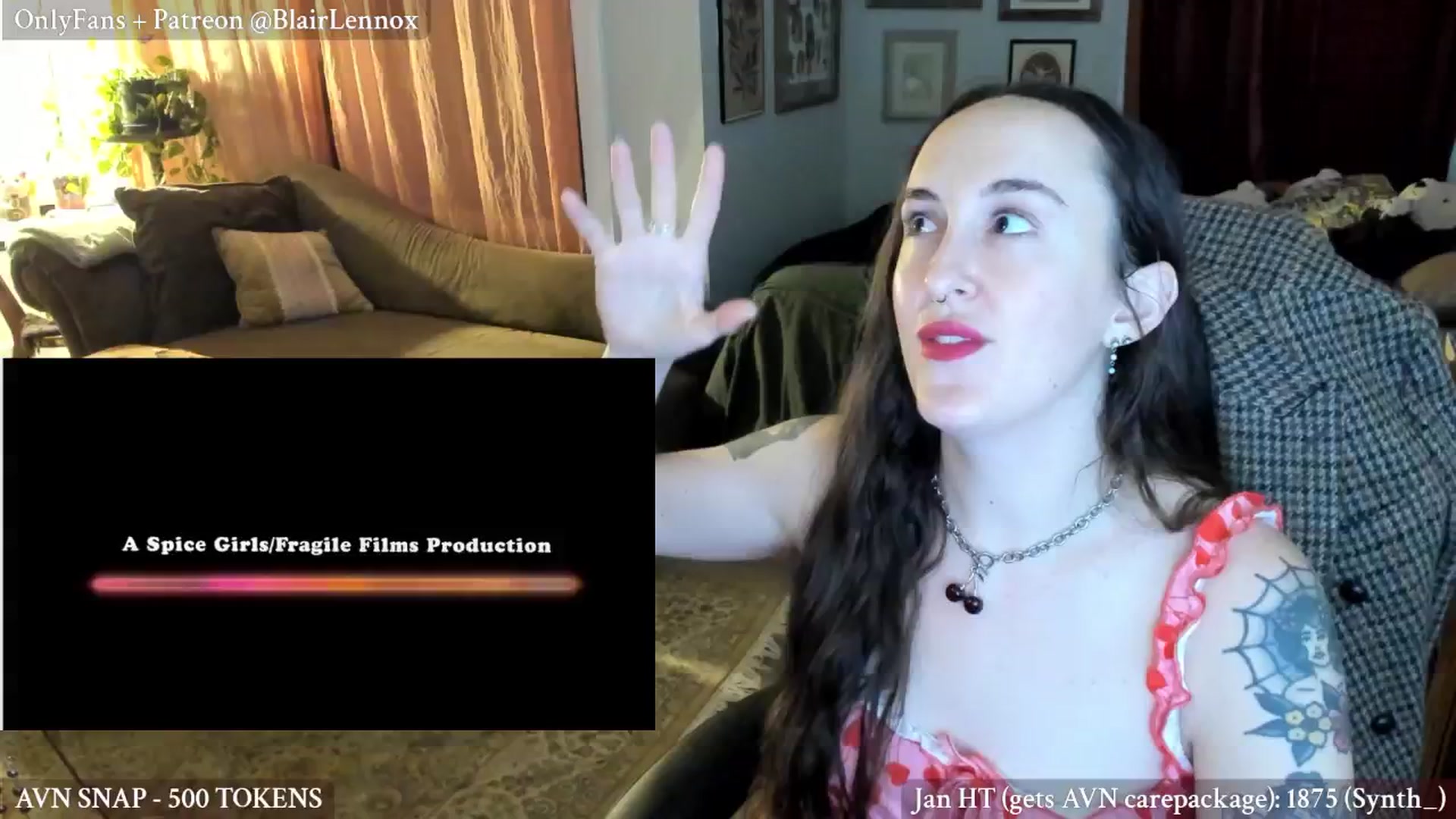 Gallery image thumbnail from BlairLennox's myfreecams stream on, 01/09/2025, 02:39 image 9 of 20
