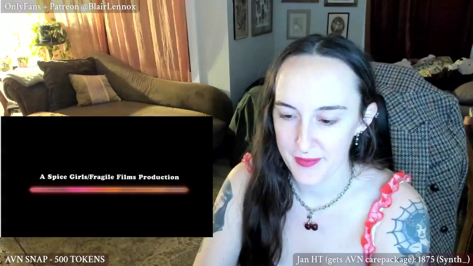 Gallery image thumbnail from BlairLennox's myfreecams stream on, 01/09/2025, 02:39 image 6 of 20