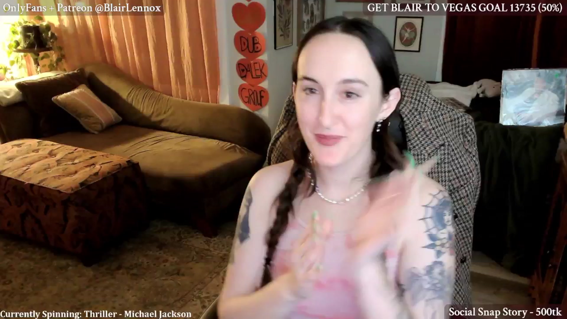Gallery image thumbnail from BlairLennox's myfreecams stream on, 03/19/2025, 03:35 image 7 of 20