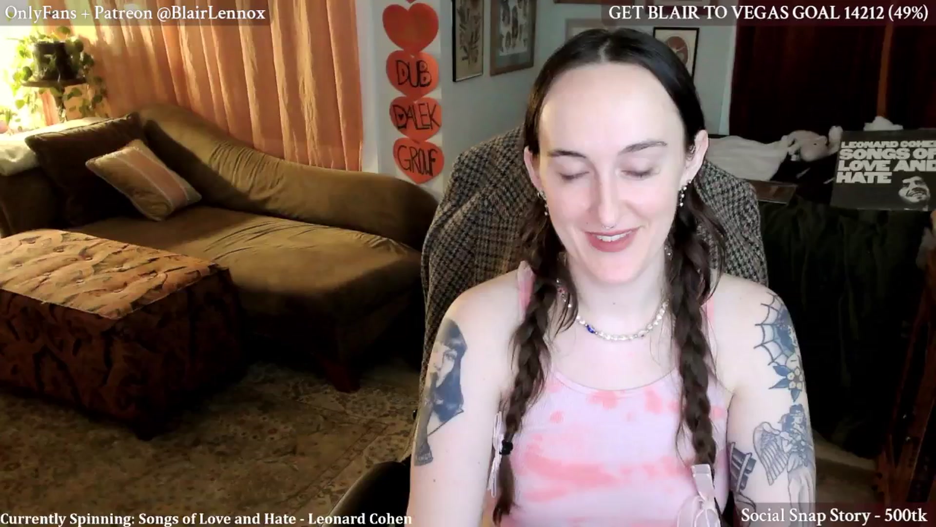 Gallery image thumbnail from BlairLennox's myfreecams stream on, 03/19/2025, 03:35 image 1 of 20