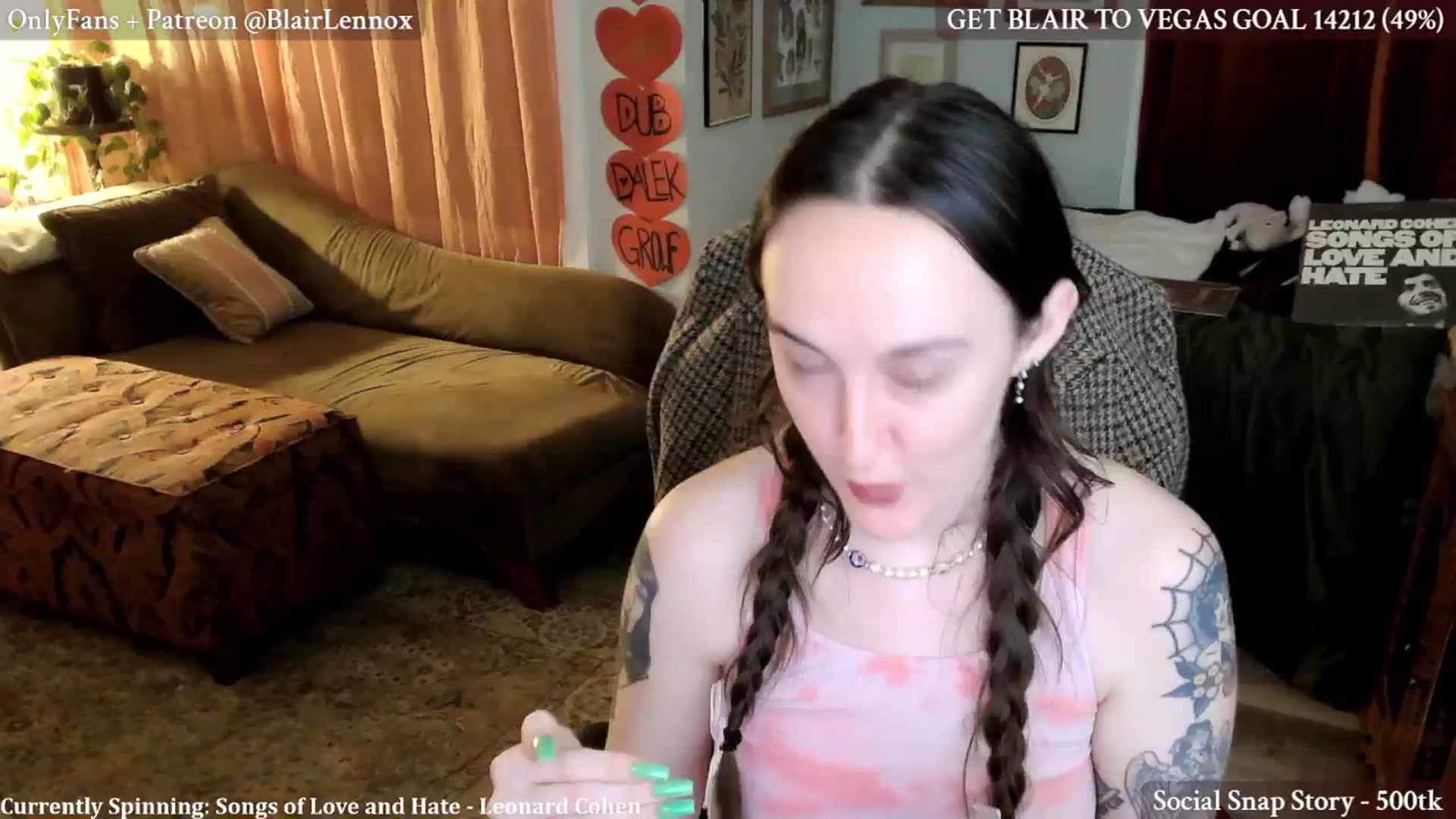 Gallery image thumbnail from BlairLennox's myfreecams stream on, 03/19/2025, 03:35 image 2 of 20