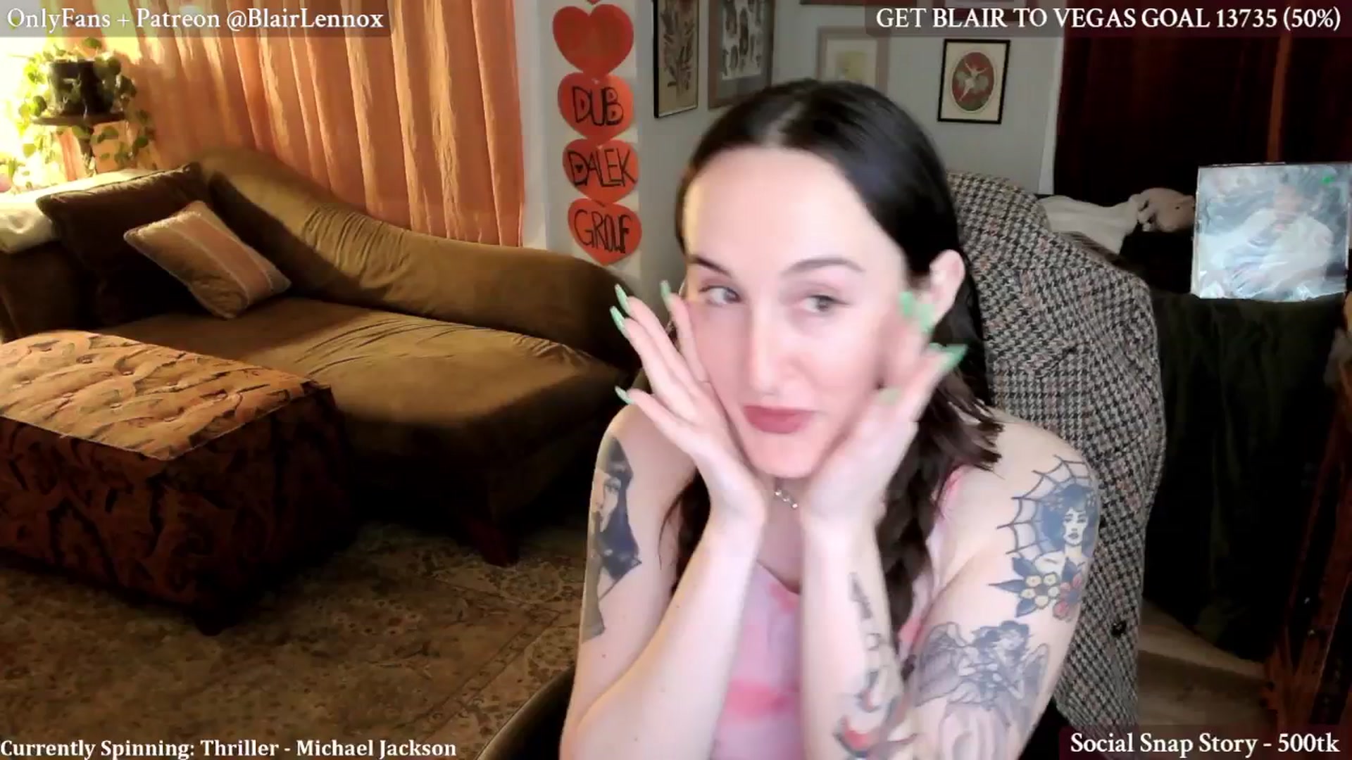 Gallery image thumbnail from BlairLennox's myfreecams stream on, 03/19/2025, 03:35 image 6 of 20