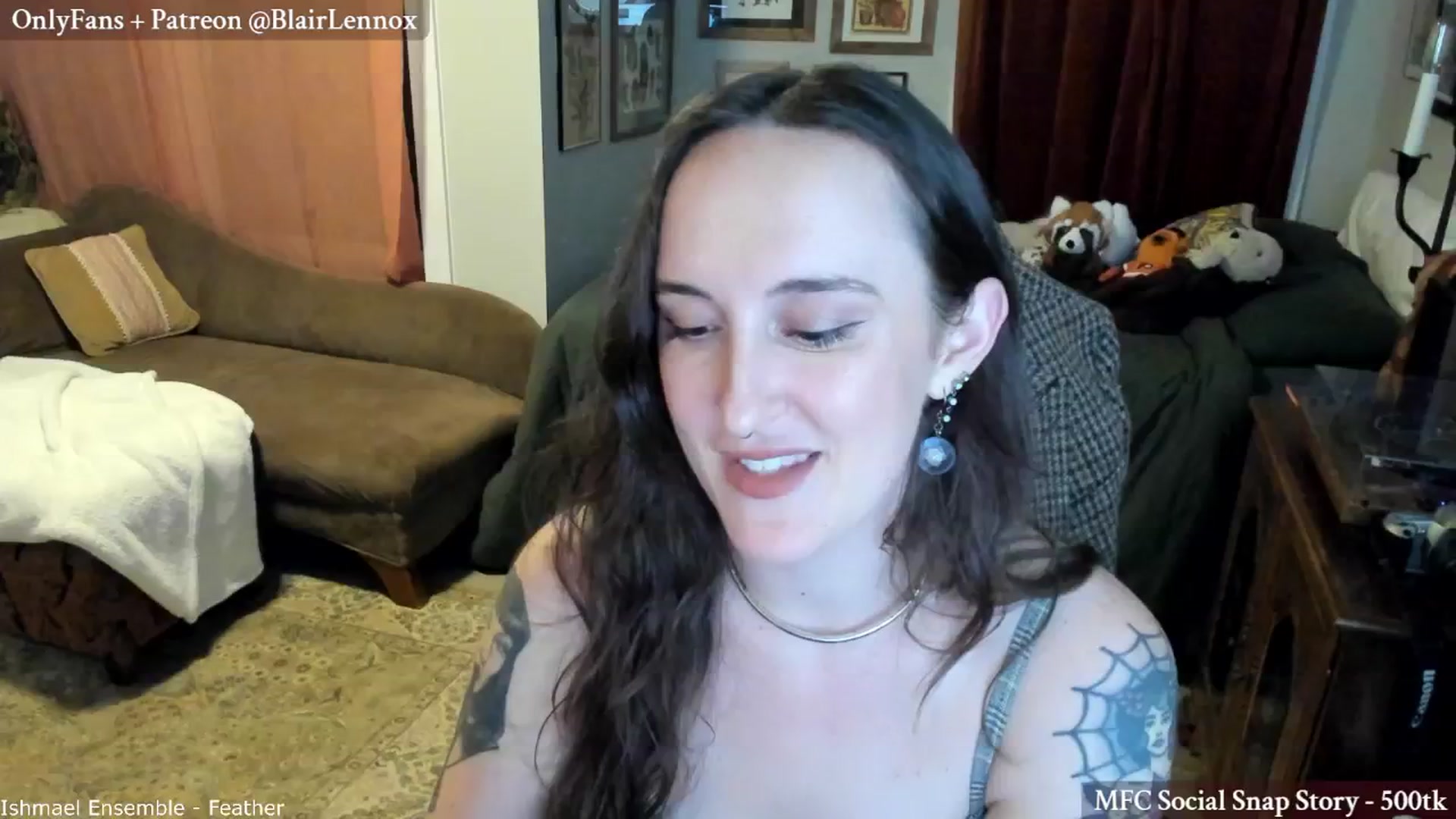 Gallery image thumbnail from BlairLennox's myfreecams stream on, 05/04/2025, 24:57 image 7 of 20