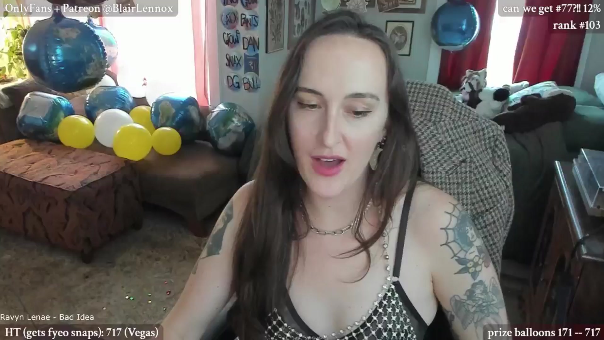 Gallery image thumbnail from BlairLennox's myfreecams stream on, 06/07/2025, 23:03 image 7 of 20