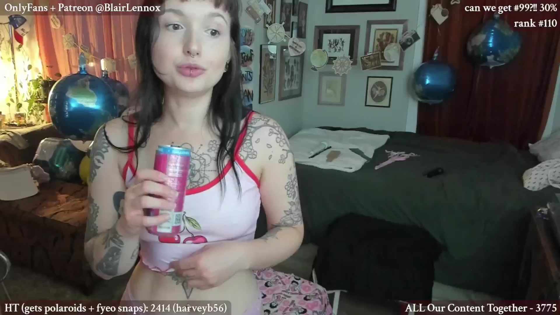 Gallery image thumbnail from BlairLennox's myfreecams stream on, 06/15/2025, 24:51 image 19 of 20