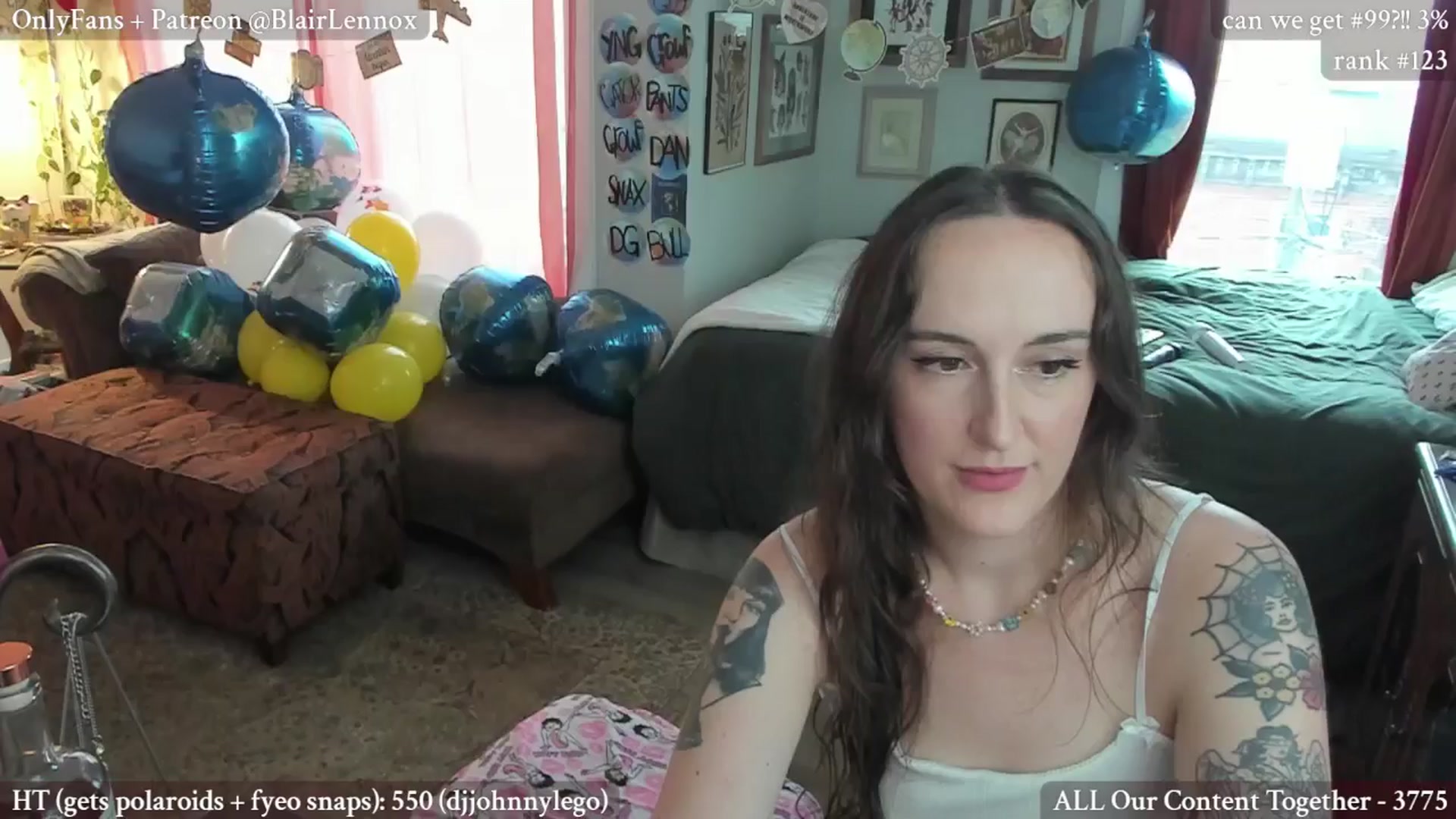 Gallery image thumbnail from BlairLennox's myfreecams stream on, 06/15/2025, 24:51 image 5 of 20
