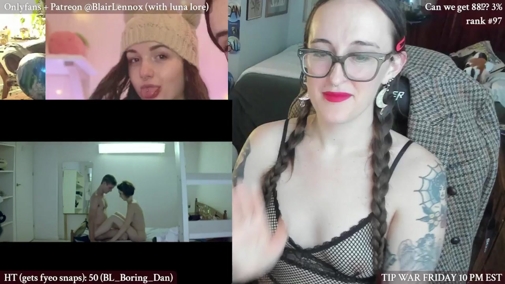 Gallery image thumbnail from BlairLennox's myfreecams stream on, 06/19/2025, 02:45 image 13 of 20