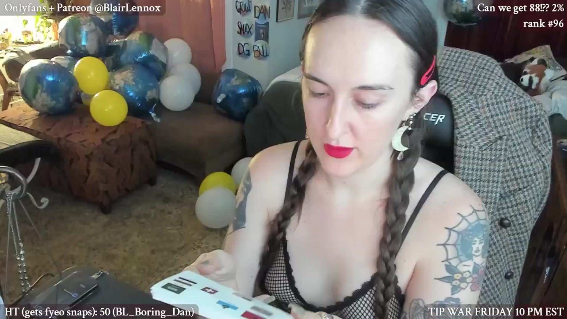 Gallery image thumbnail from BlairLennox's myfreecams stream on, 06/19/2025, 02:45 image 3 of 20