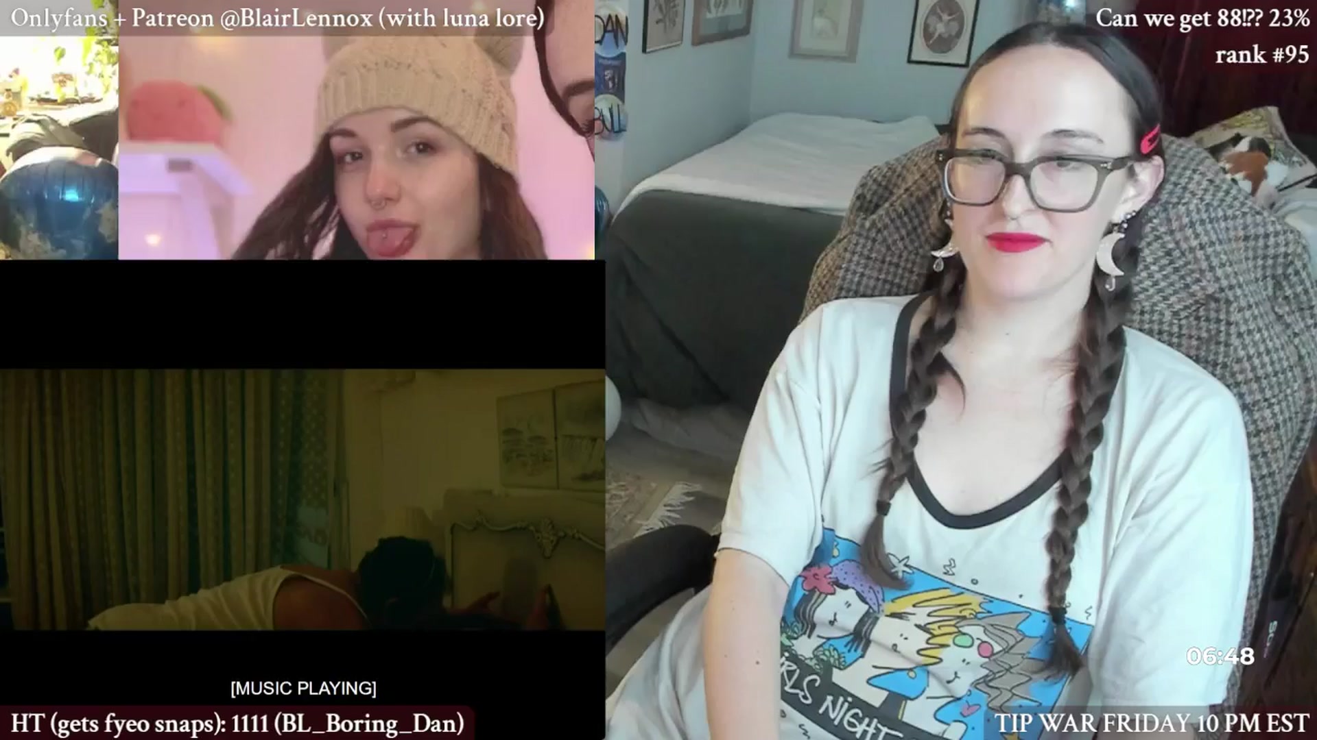 Gallery image thumbnail from BlairLennox's myfreecams stream on, 06/19/2025, 02:45 image 18 of 20