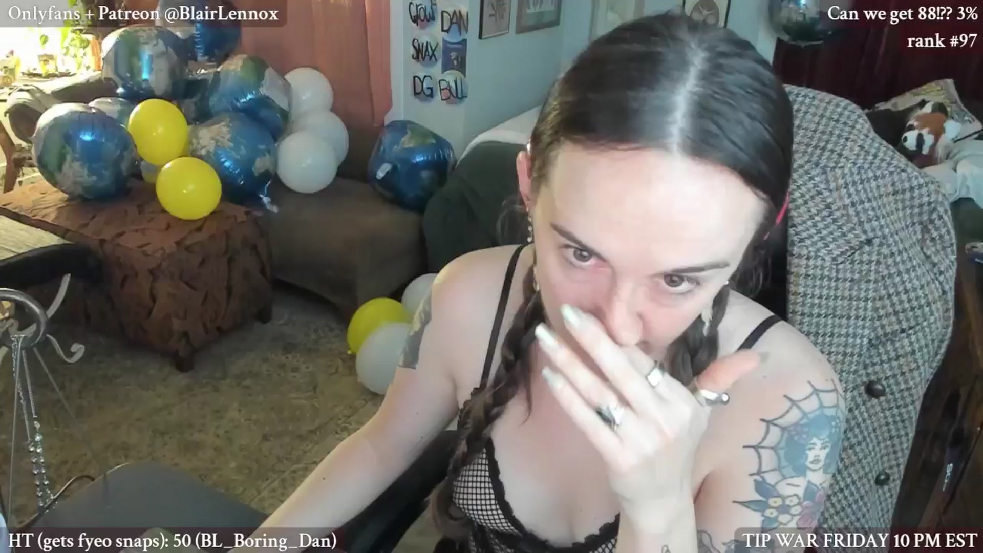 Gallery image thumbnail from BlairLennox's myfreecams stream on, 06/19/2025, 02:45 image 9 of 20