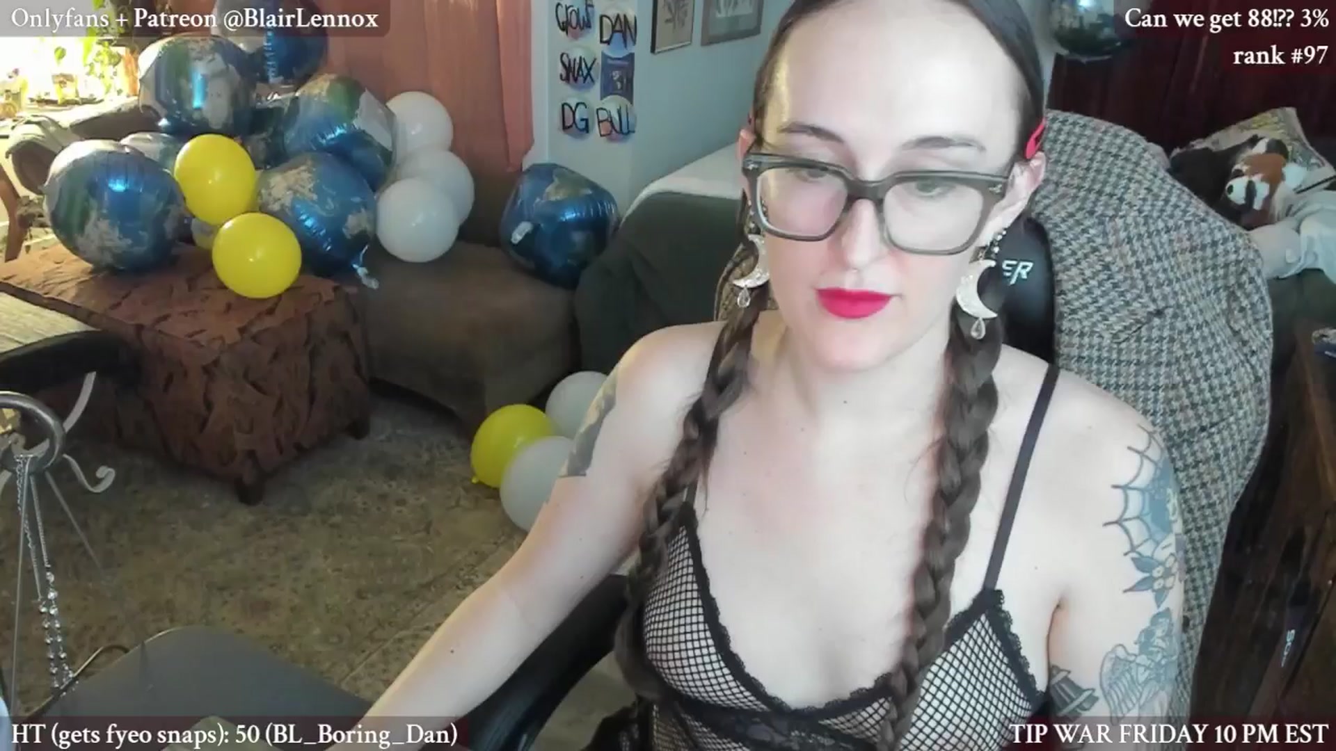 Gallery image thumbnail from BlairLennox's myfreecams stream on, 06/19/2025, 02:45 image 10 of 20
