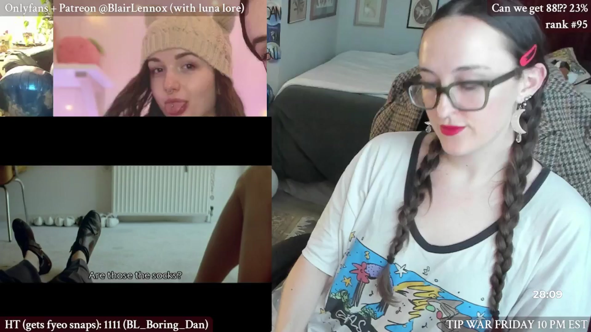 Gallery image thumbnail from BlairLennox's myfreecams stream on, 06/19/2025, 02:45 image 14 of 20