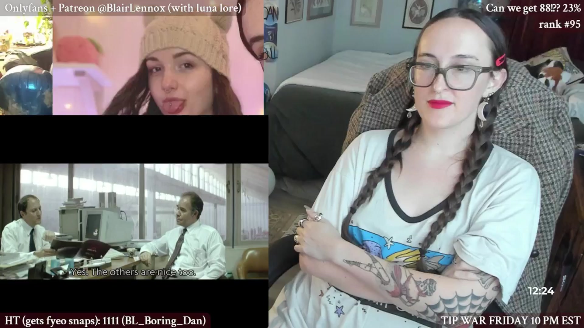 Gallery image thumbnail from BlairLennox's myfreecams stream on, 06/19/2025, 02:45 image 17 of 20