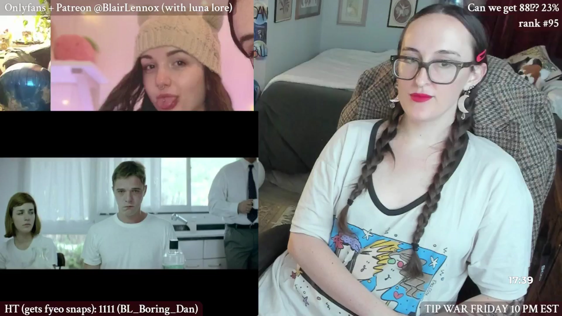 Gallery image thumbnail from BlairLennox's myfreecams stream on, 06/19/2025, 02:45 image 16 of 20