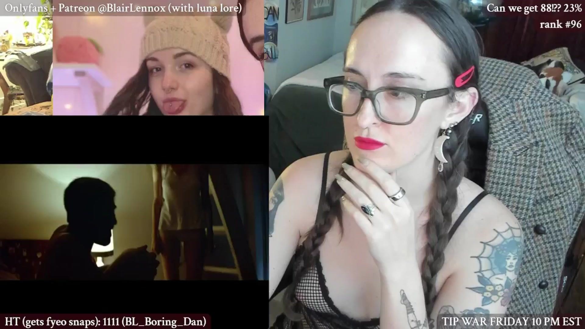 Gallery image thumbnail from BlairLennox's myfreecams stream on, 06/19/2025, 03:41 image 6 of 20