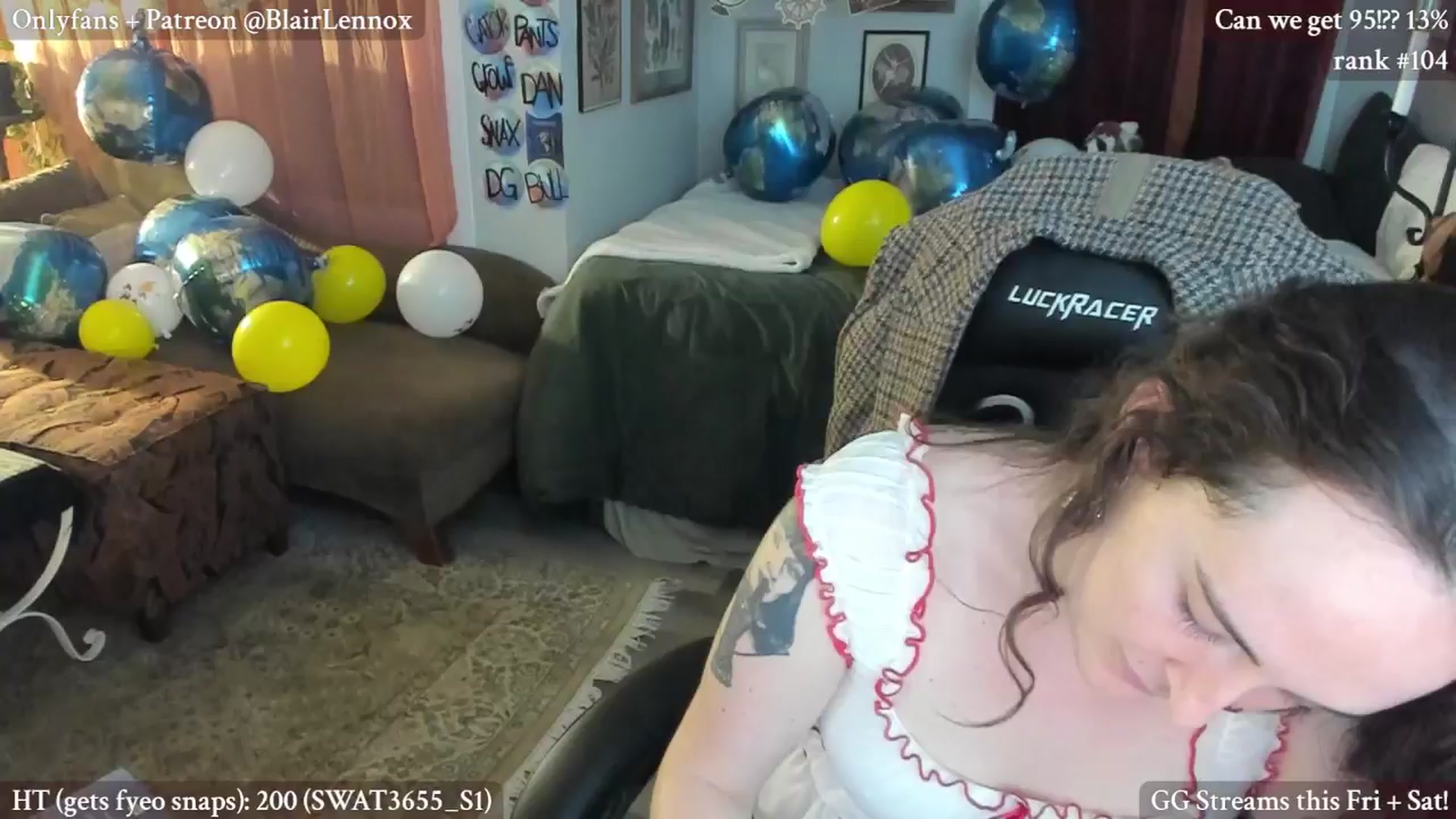 Gallery image thumbnail from BlairLennox's myfreecams stream on, 06/24/2025, 03:09 image 6 of 20