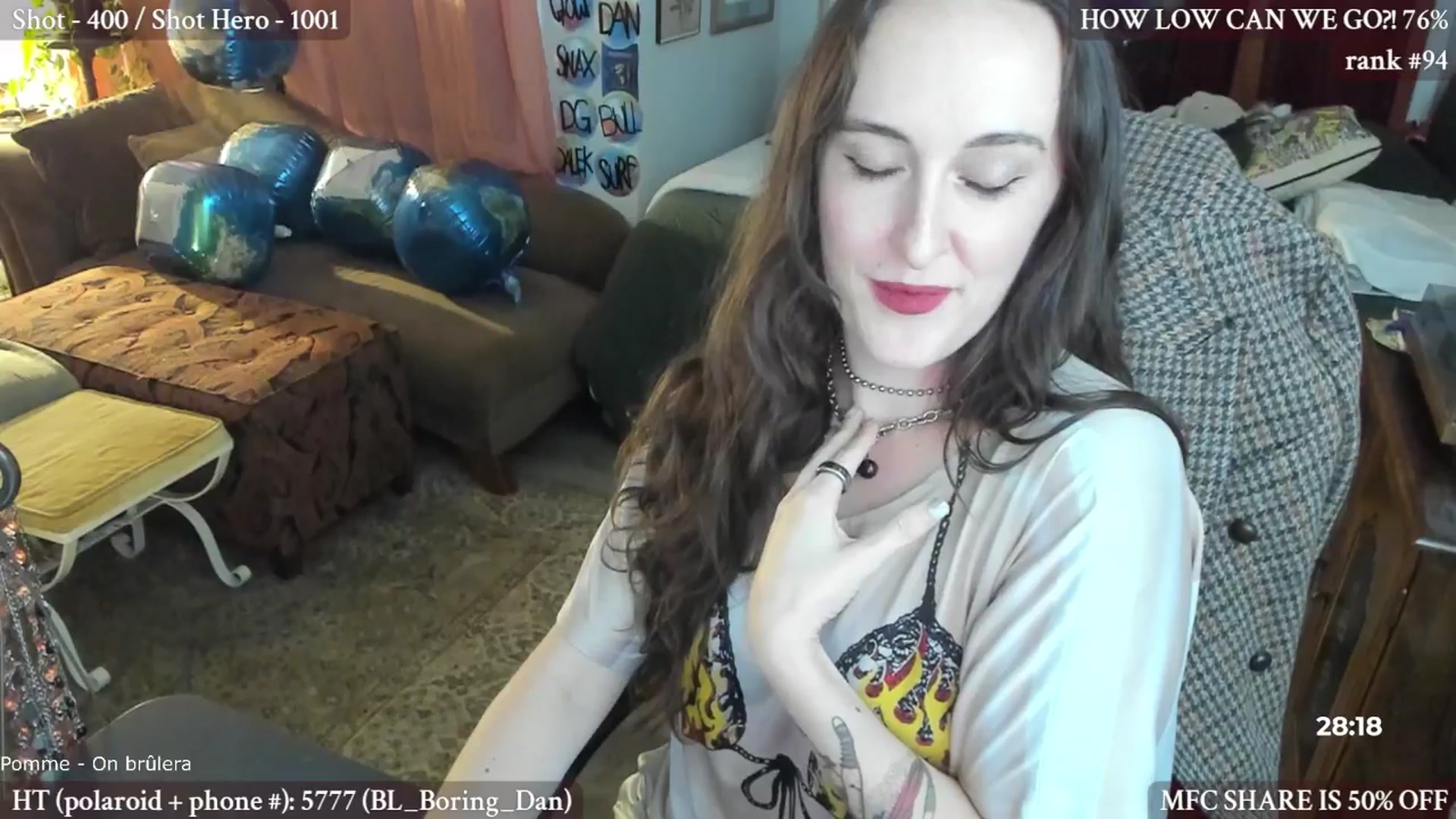 Gallery image thumbnail from BlairLennox's myfreecams stream on, 07/01/2025, 07:23 image 14 of 20