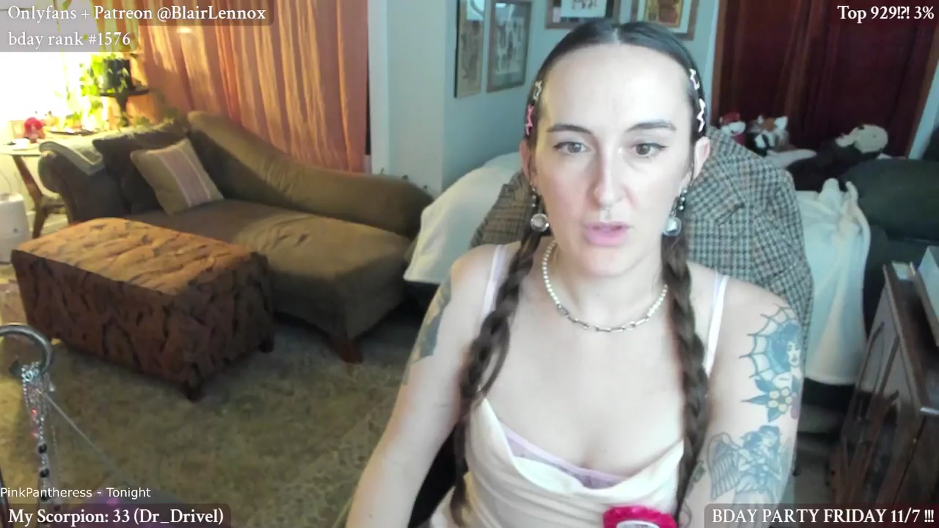 Gallery image thumbnail from BlairLennox's myfreecams stream on, 11/04/2025, 03:02 image 13 of 20