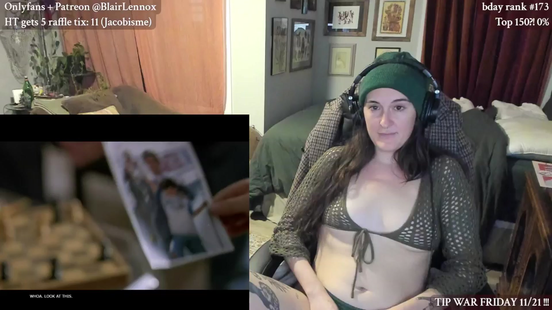 Gallery image thumbnail from BlairLennox's myfreecams stream on, 11/13/2025, 03:08 image 3 of 20