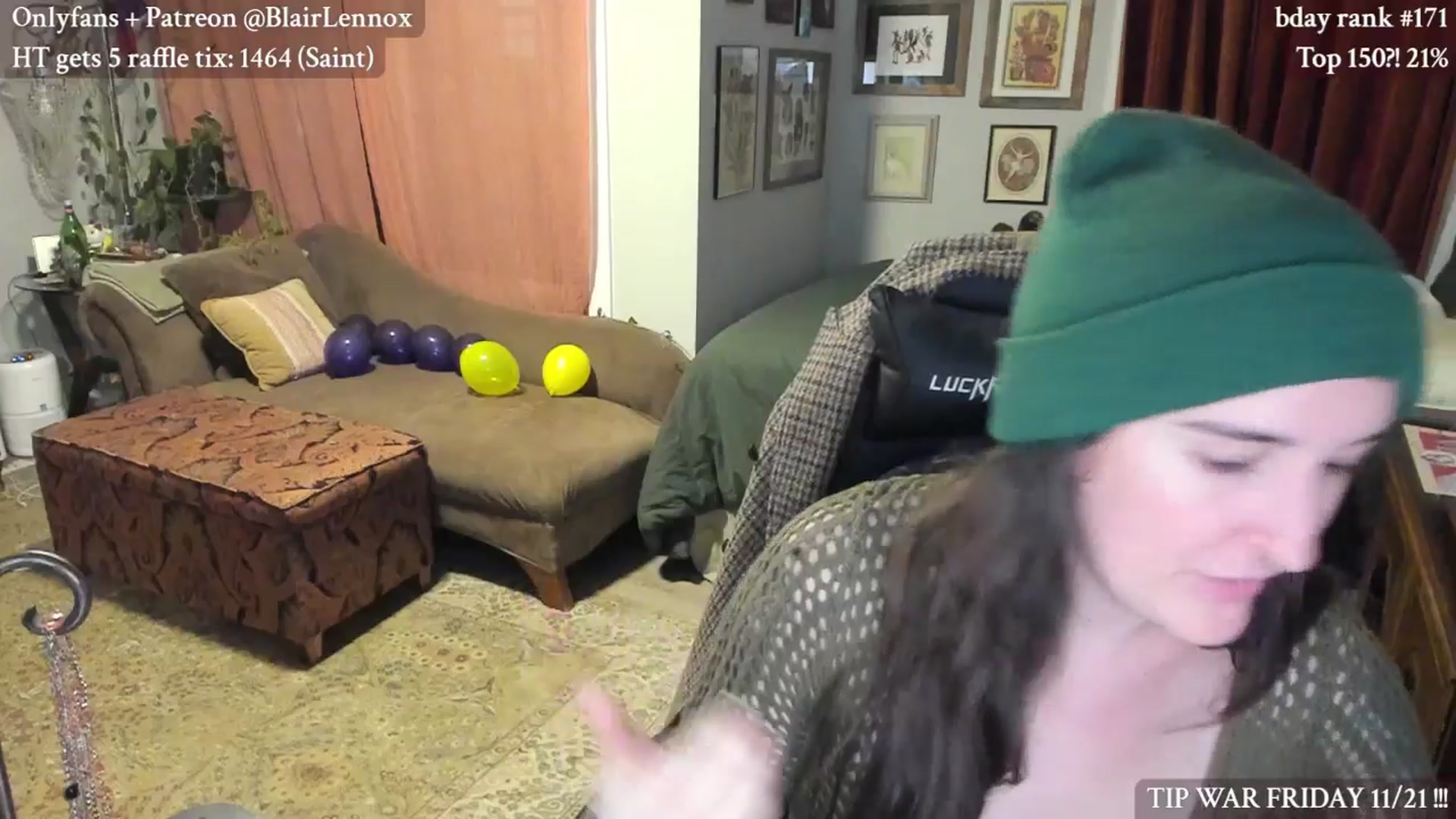 Gallery image thumbnail from BlairLennox's myfreecams stream on, 11/13/2025, 03:41 image 7 of 20