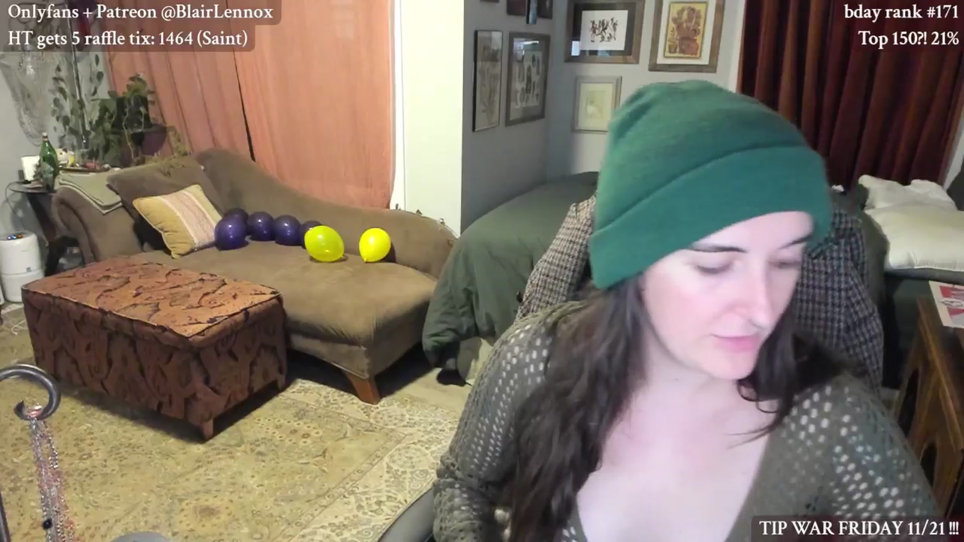 Gallery image thumbnail from BlairLennox's myfreecams stream on, 11/13/2025, 03:41 image 8 of 20