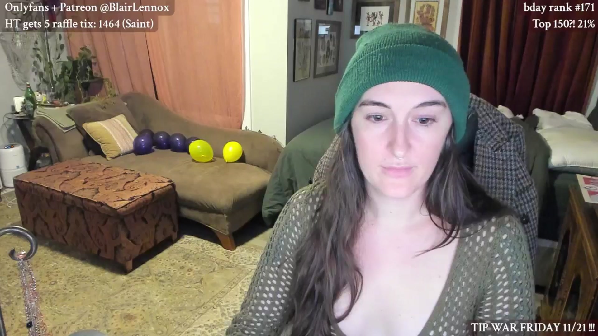 Gallery image thumbnail from BlairLennox's myfreecams stream on, 11/13/2025, 03:41 image 10 of 20