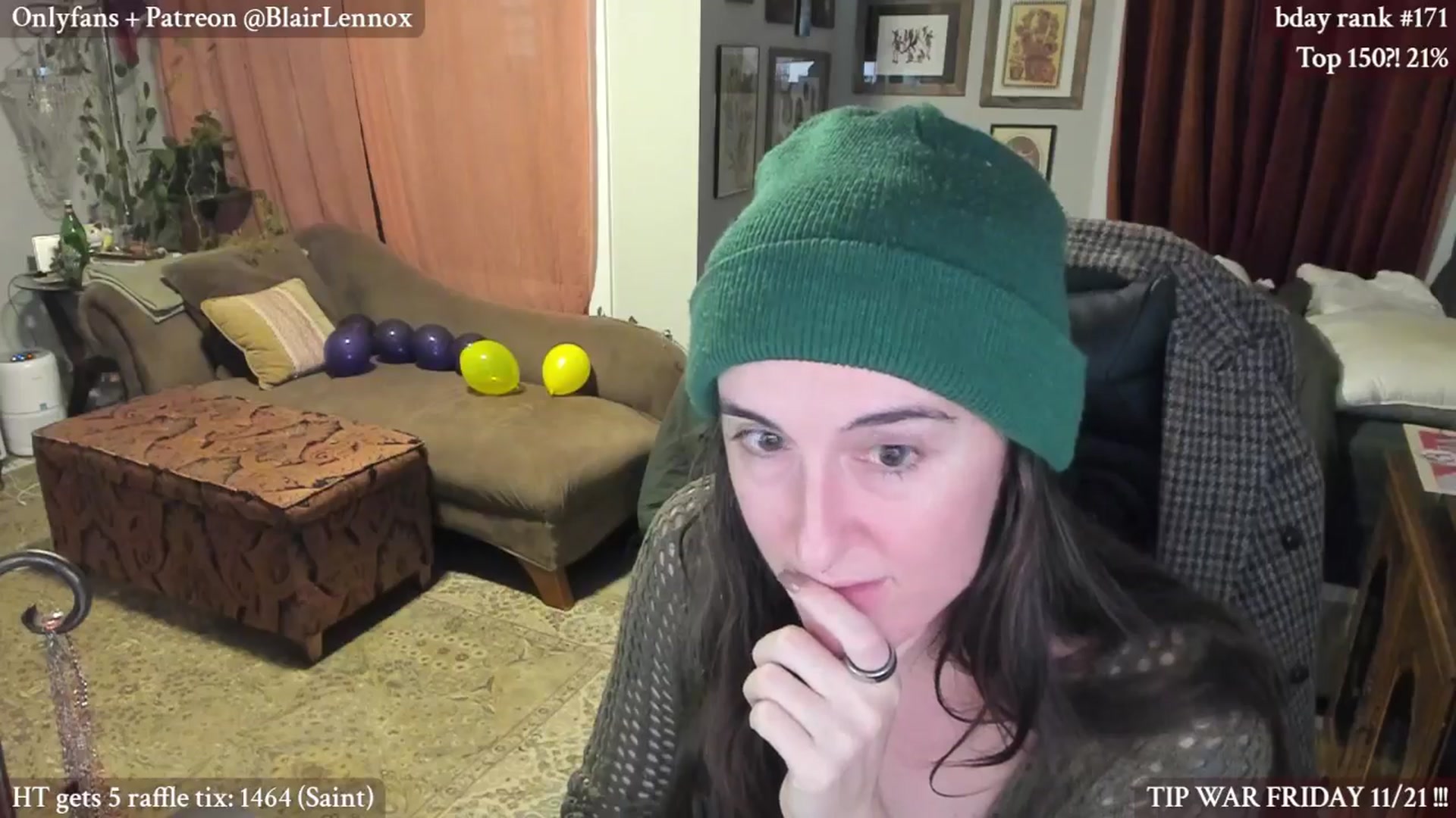 Gallery image thumbnail from BlairLennox's myfreecams stream on, 11/13/2025, 03:41 image 18 of 20