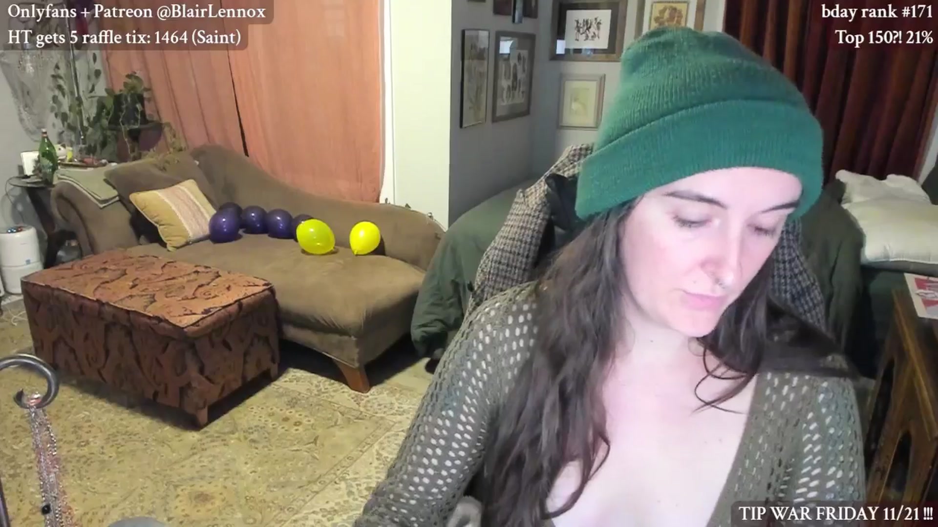 Gallery image thumbnail from BlairLennox's myfreecams stream on, 11/13/2025, 03:41 image 13 of 20