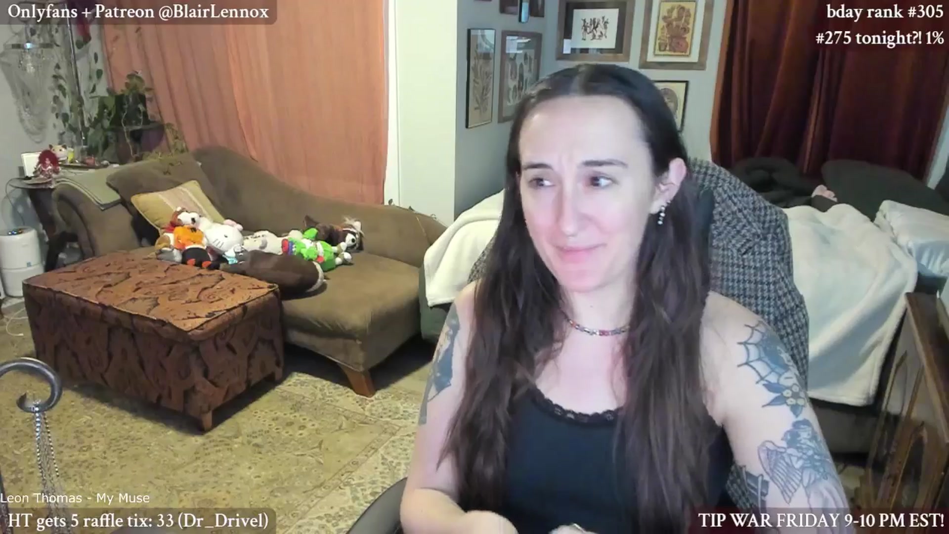 Gallery image thumbnail from BlairLennox's myfreecams stream on, 11/18/2025, 01:32 image 14 of 20