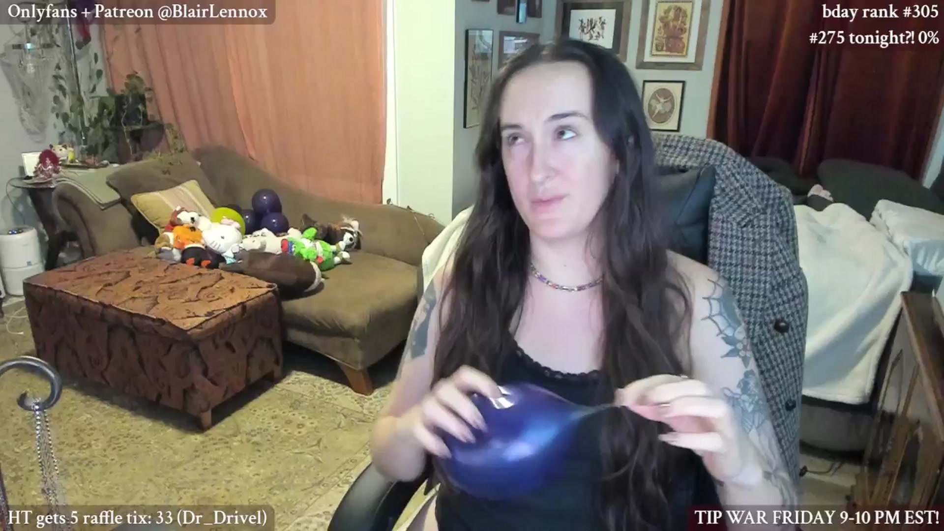 Gallery image thumbnail from BlairLennox's myfreecams stream on, 11/18/2025, 01:32 image 6 of 20