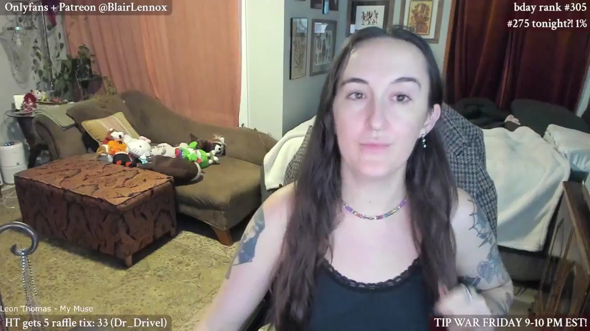 Gallery image thumbnail from BlairLennox's myfreecams stream on, 11/18/2025, 01:32 image 12 of 20
