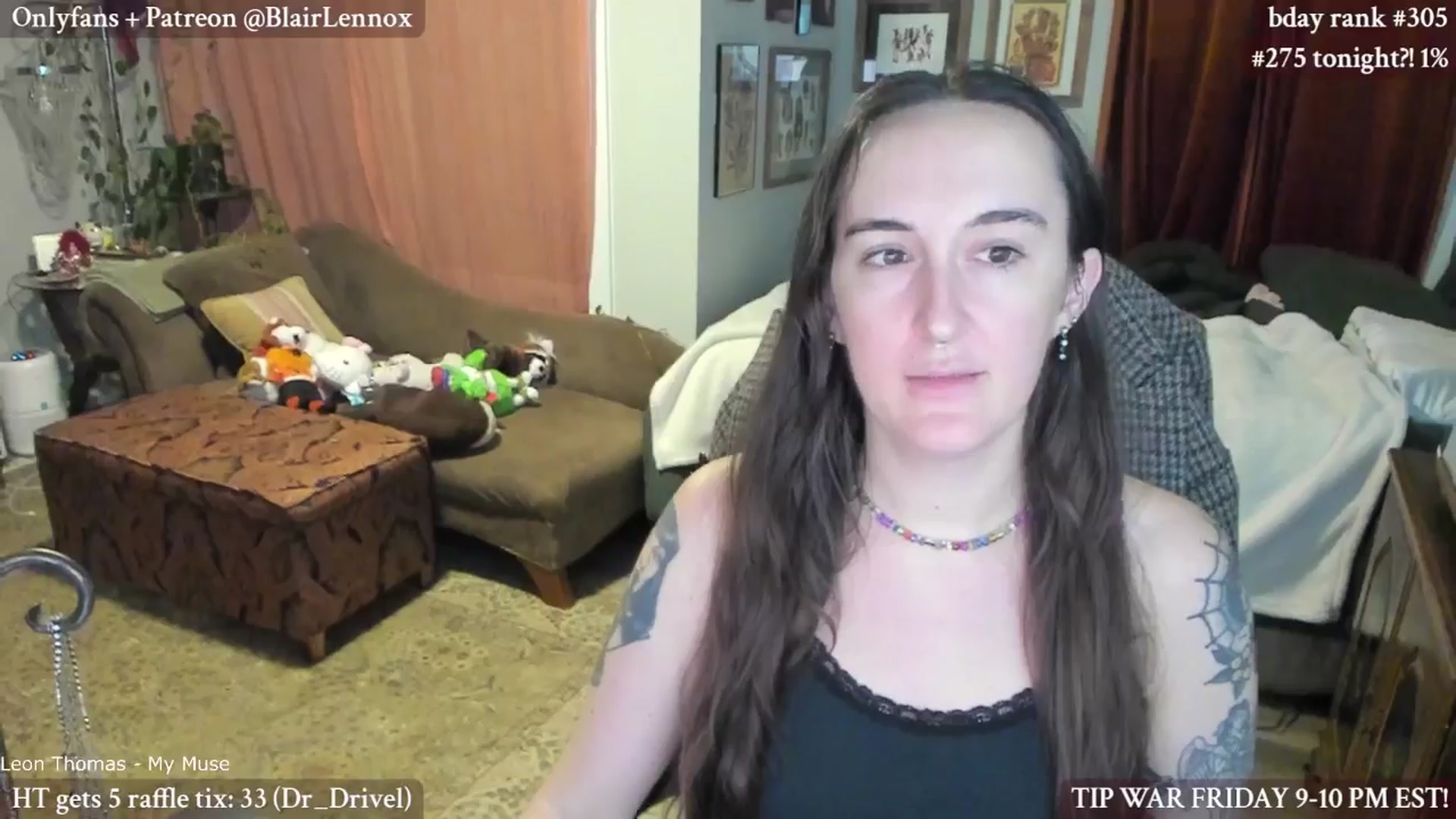 Gallery image thumbnail from BlairLennox's myfreecams stream on, 11/18/2025, 01:32 image 11 of 20