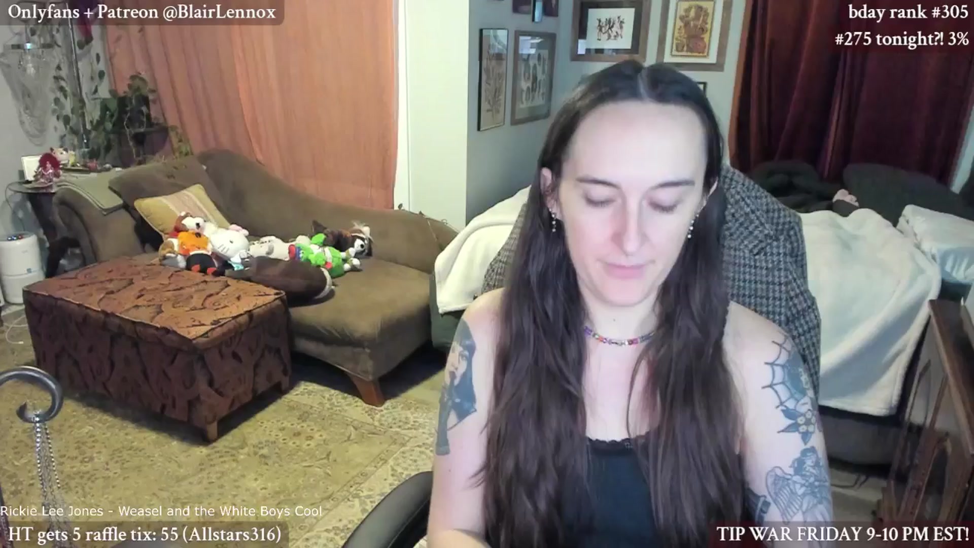 Gallery image thumbnail from BlairLennox's myfreecams stream on, 11/18/2025, 02:46 image 8 of 20