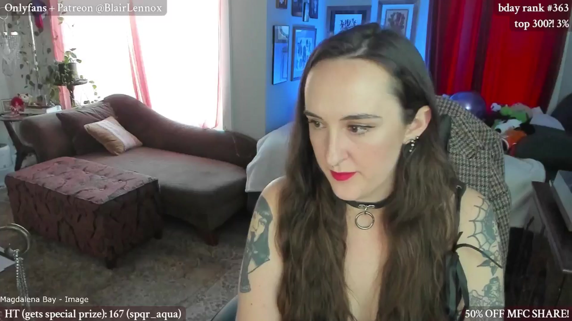 Gallery image thumbnail from BlairLennox's myfreecams stream on, 11/30/2025, 02:40 image 15 of 20
