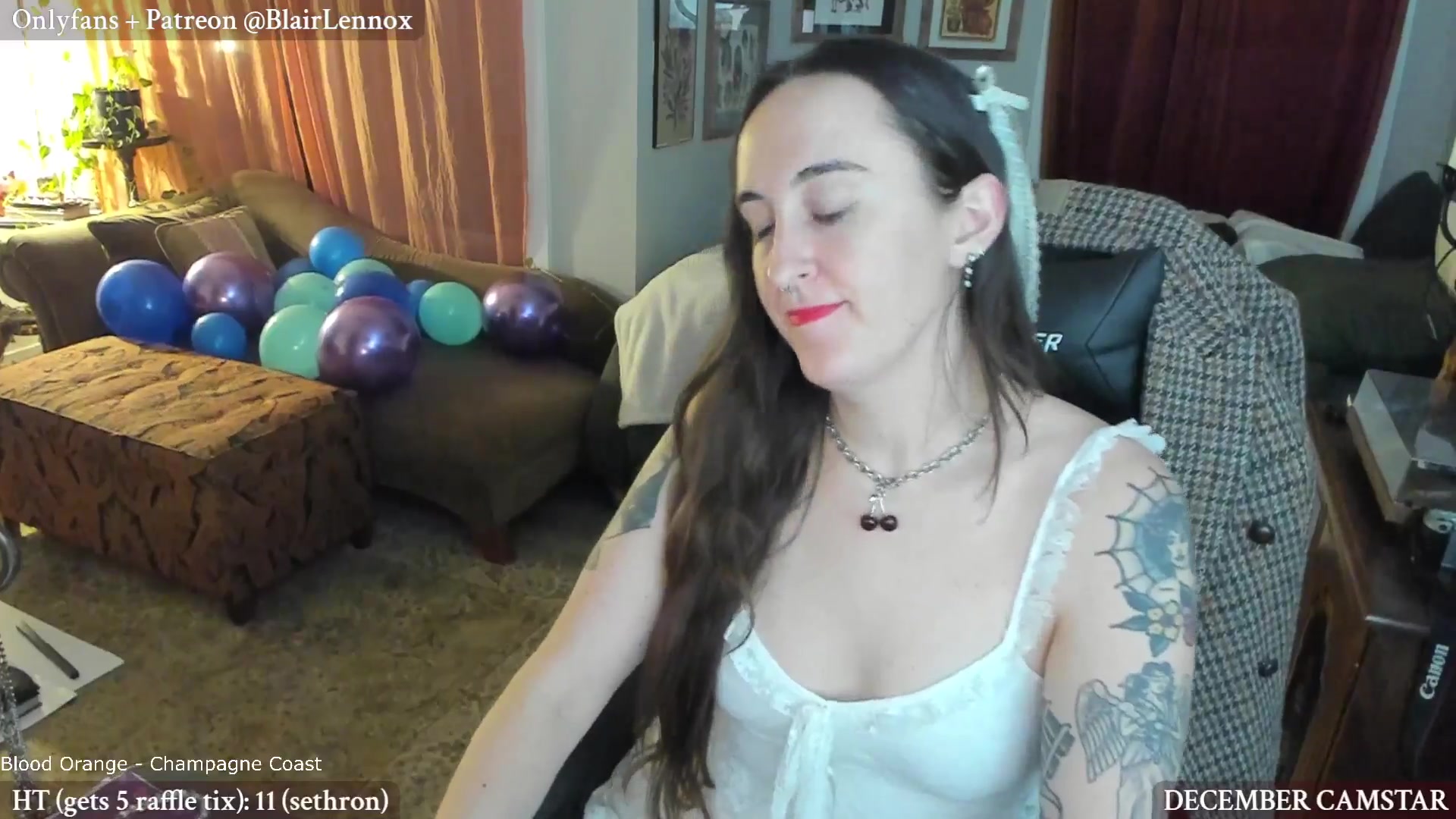 Gallery image thumbnail from BlairLennox's myfreecams stream on, 12/02/2025, 03:56 image 5 of 20