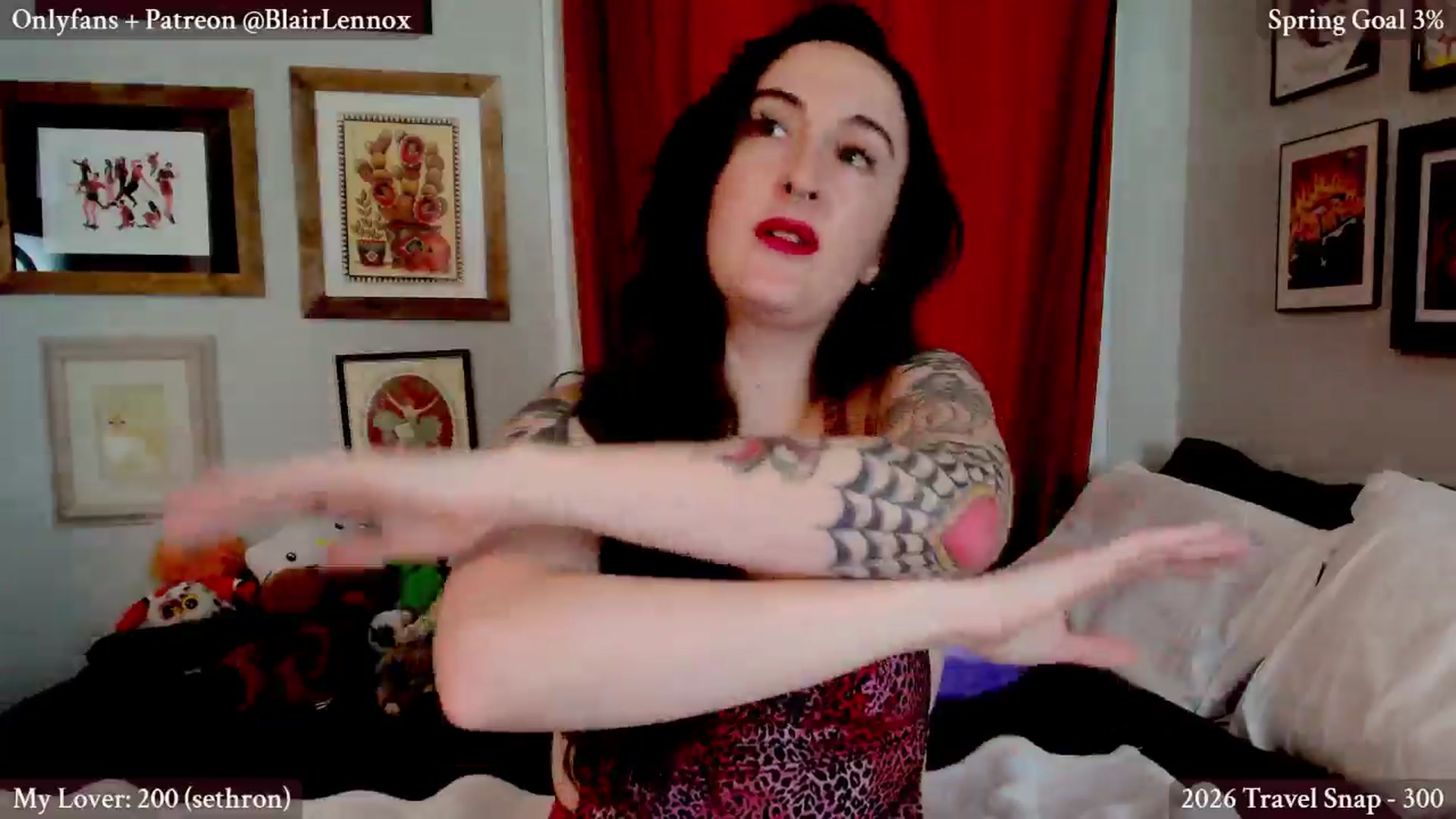 Gallery image thumbnail from BlairLennox's myfreecams stream on, 02/08/2026, 24:07 image 8 of 20