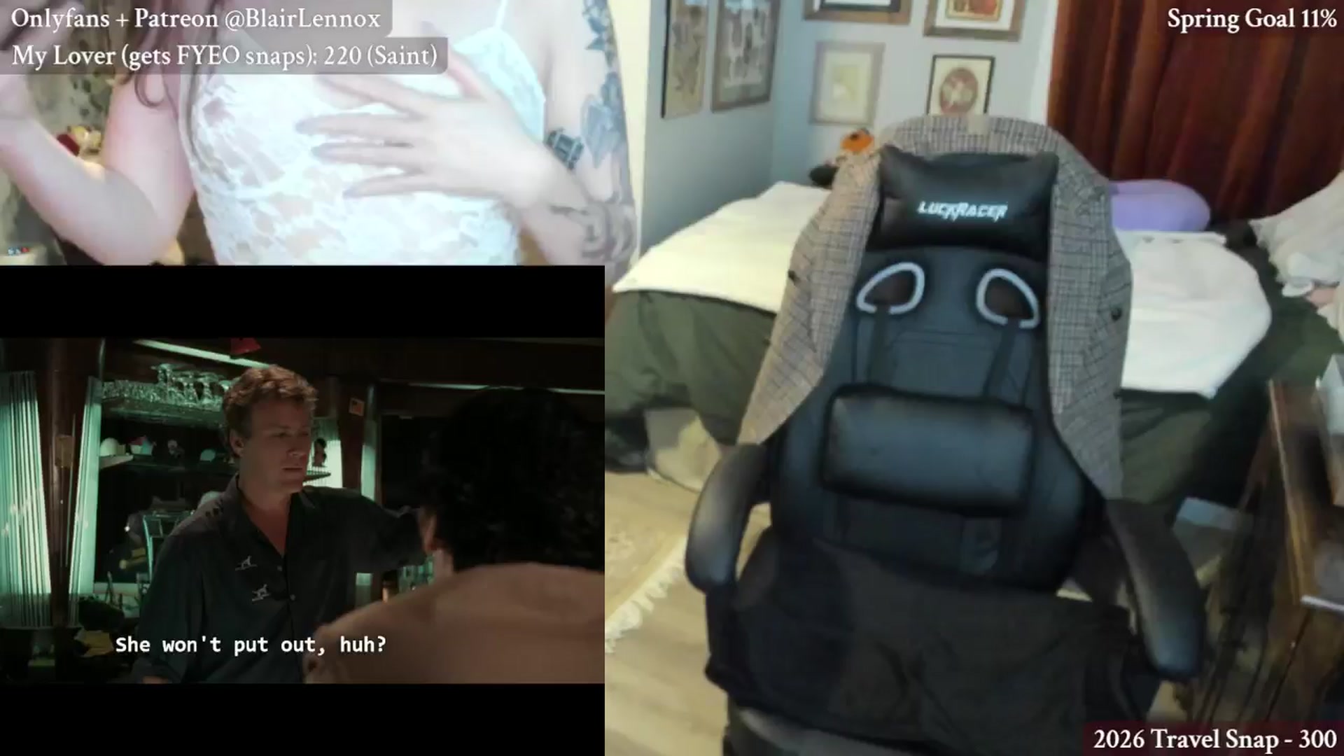 Gallery image thumbnail from BlairLennox's myfreecams stream on, 02/26/2026, 03:24 image 10 of 20