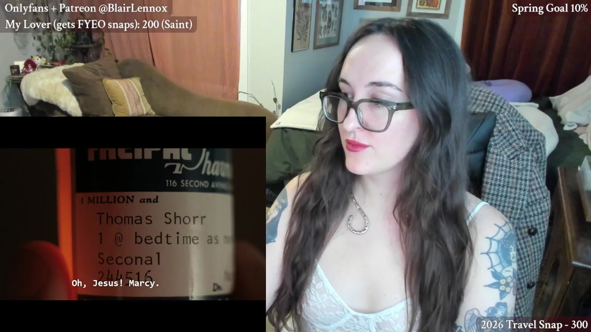 Gallery image thumbnail from BlairLennox's myfreecams stream on, 02/26/2026, 03:24 image 8 of 20