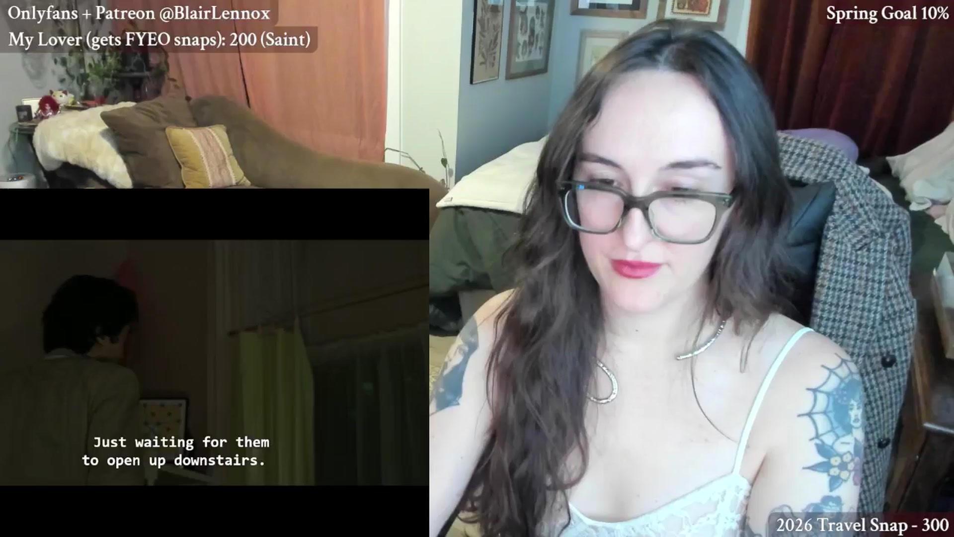 Gallery image thumbnail from BlairLennox's myfreecams stream on, 02/26/2026, 03:24 image 9 of 20