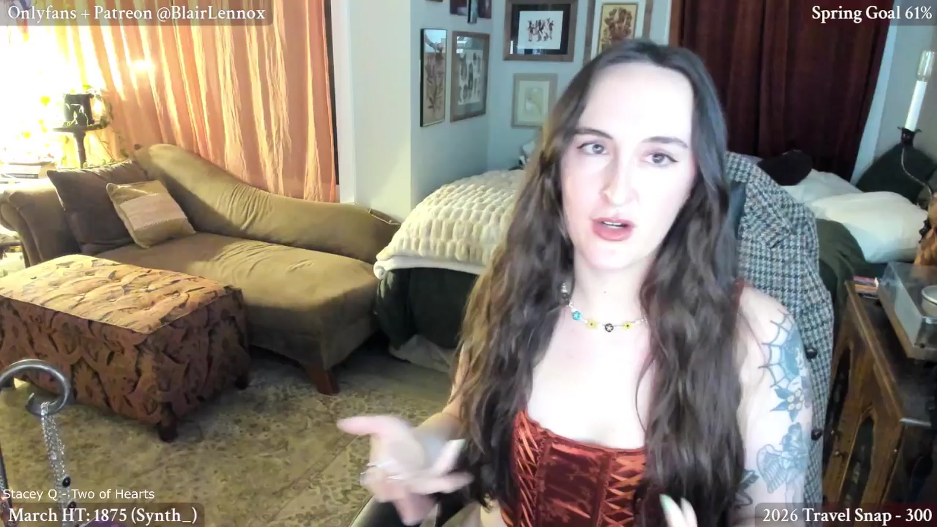 Gallery image thumbnail from BlairLennox's myfreecams stream on, 03/12/2026, 02:42 image 6 of 20