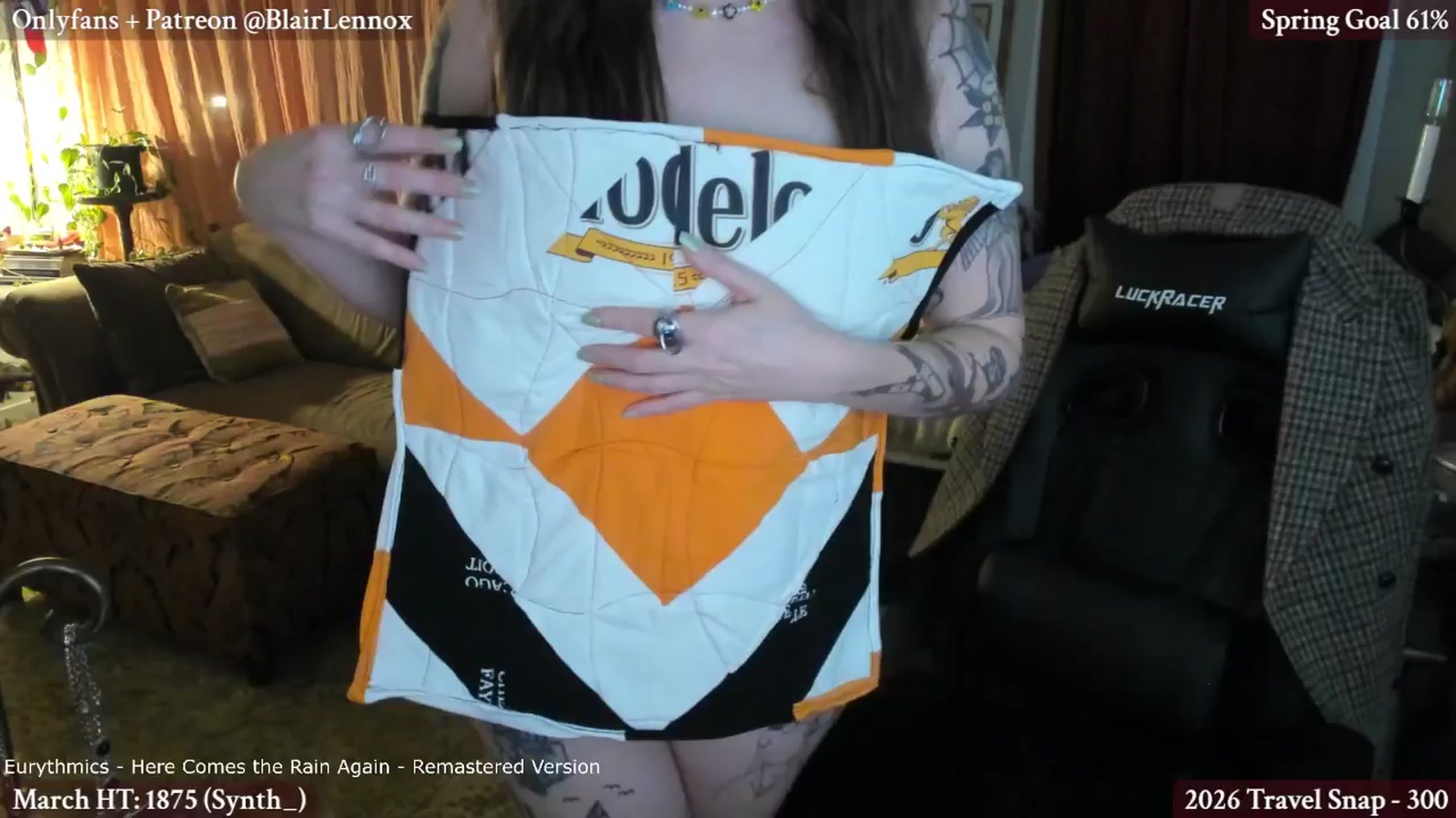 Gallery image thumbnail from BlairLennox's myfreecams stream on, 03/12/2026, 02:42 image 4 of 20