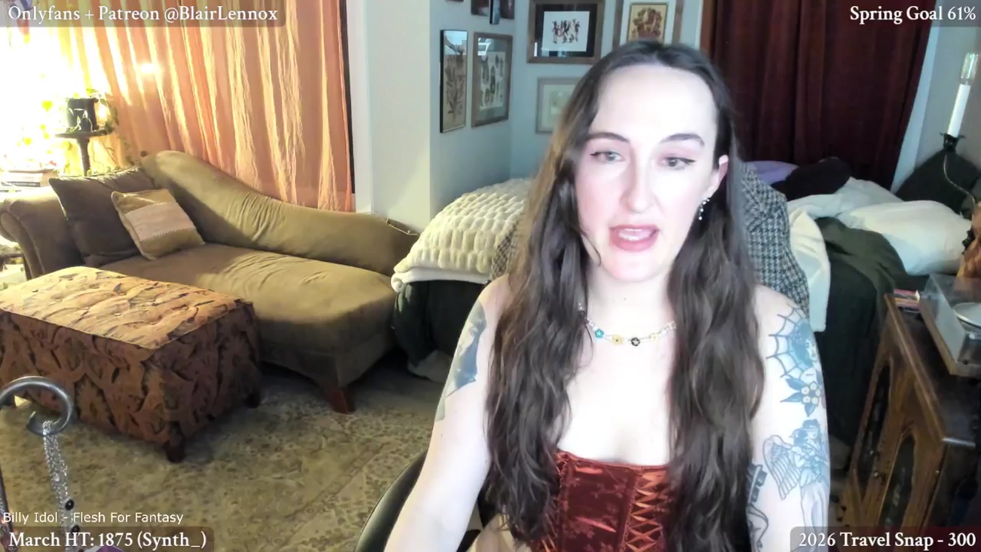 Gallery image thumbnail from BlairLennox's myfreecams stream on, 03/12/2026, 02:42 image 3 of 20