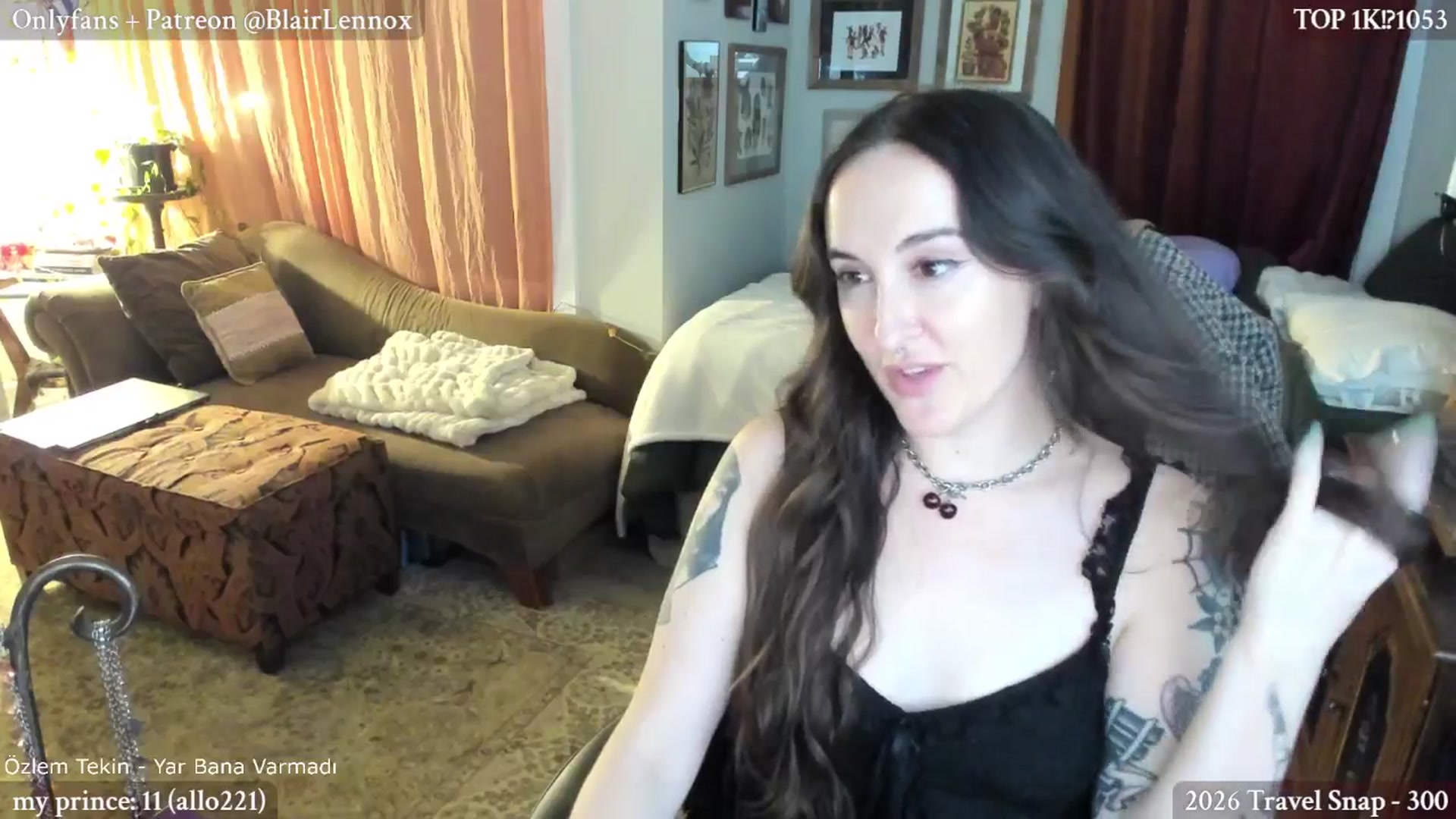 Gallery image thumbnail from BlairLennox's myfreecams stream on, 03/31/2026, 04:58 image 2 of 20