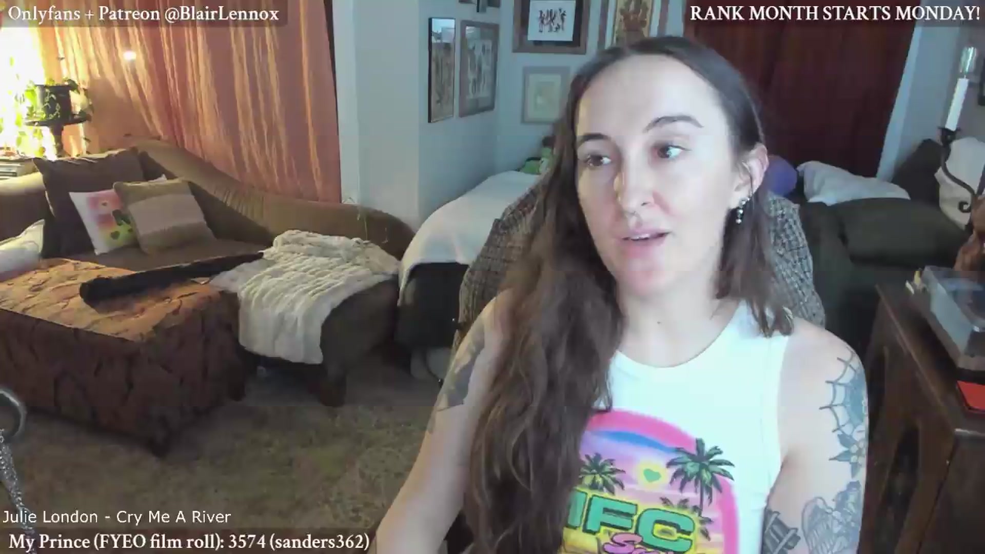 Gallery image thumbnail from BlairLennox's myfreecams stream on, 05/26/2026, 03:32 image 8 of 20