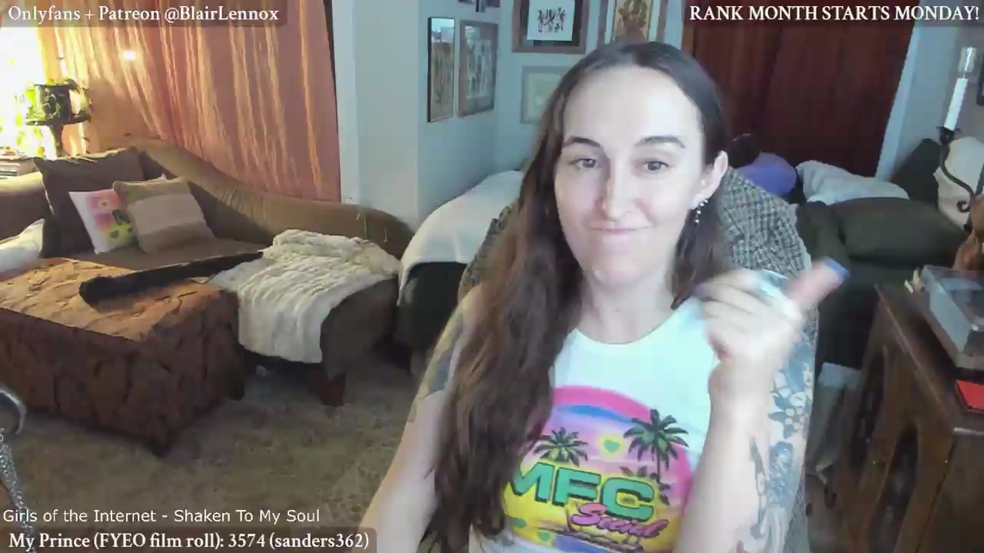 Gallery image thumbnail from BlairLennox's myfreecams stream on, 05/26/2026, 03:32 image 13 of 20