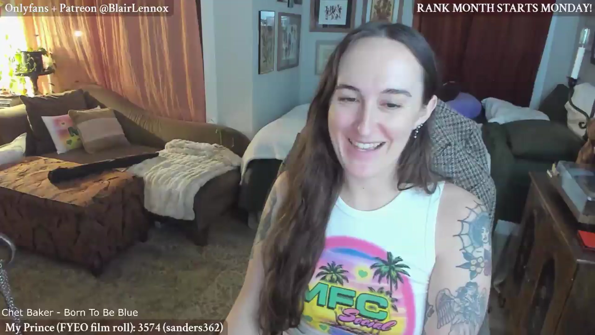 Gallery image thumbnail from BlairLennox's myfreecams stream on, 05/26/2026, 03:32 image 10 of 20