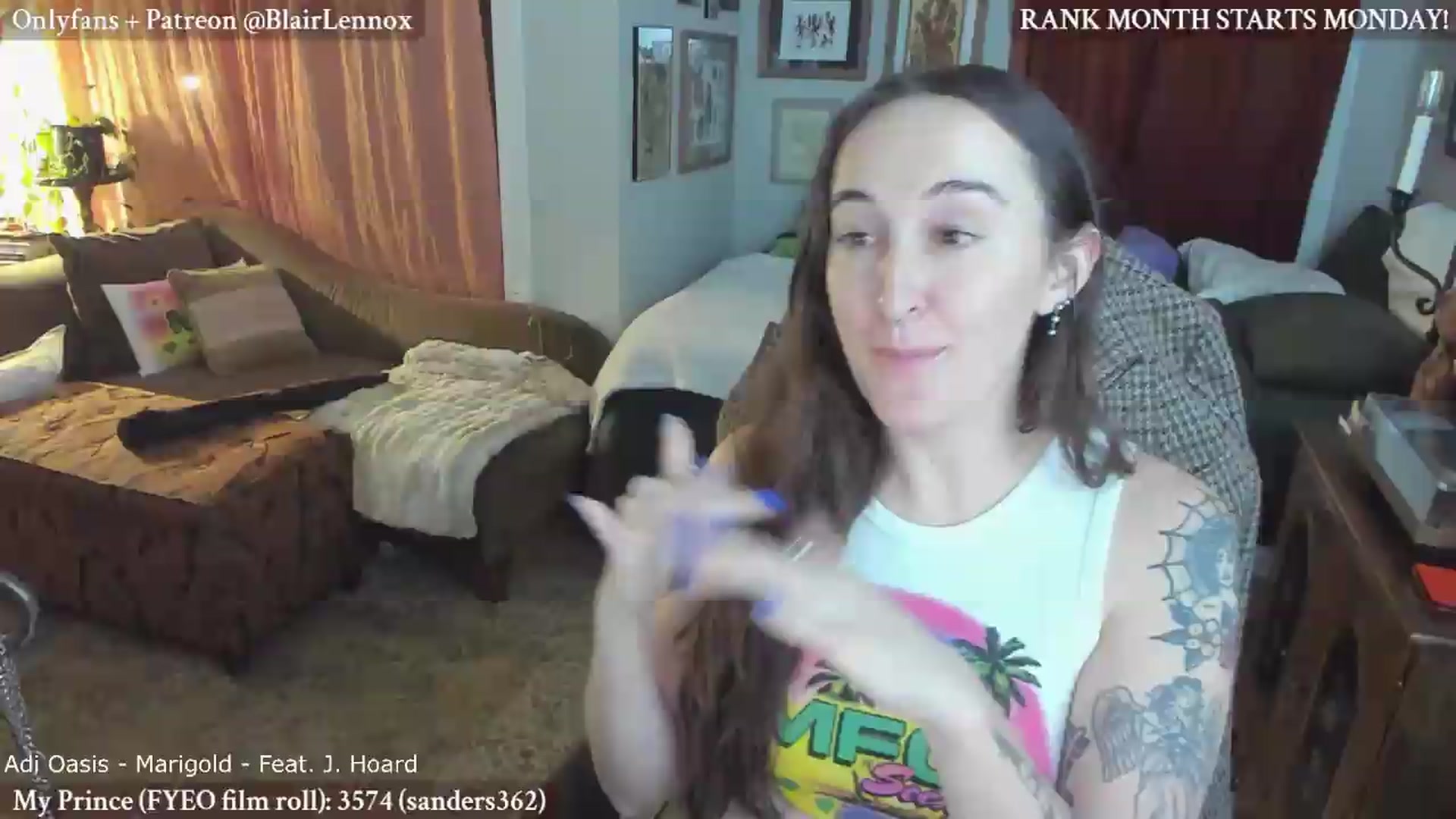 Gallery image thumbnail from BlairLennox's myfreecams stream on, 05/26/2026, 03:32 image 7 of 20